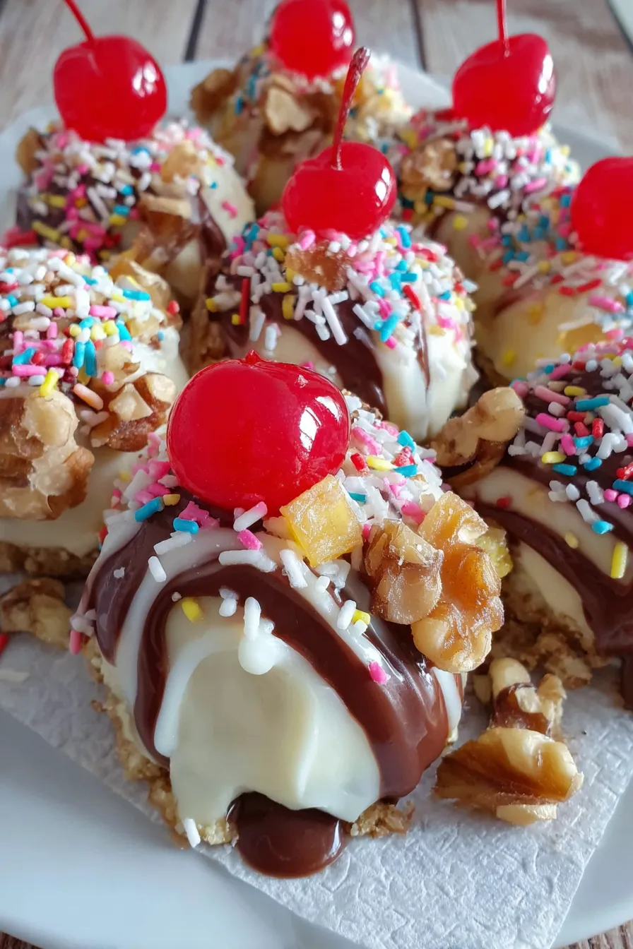 Truffles on parchment with white coating