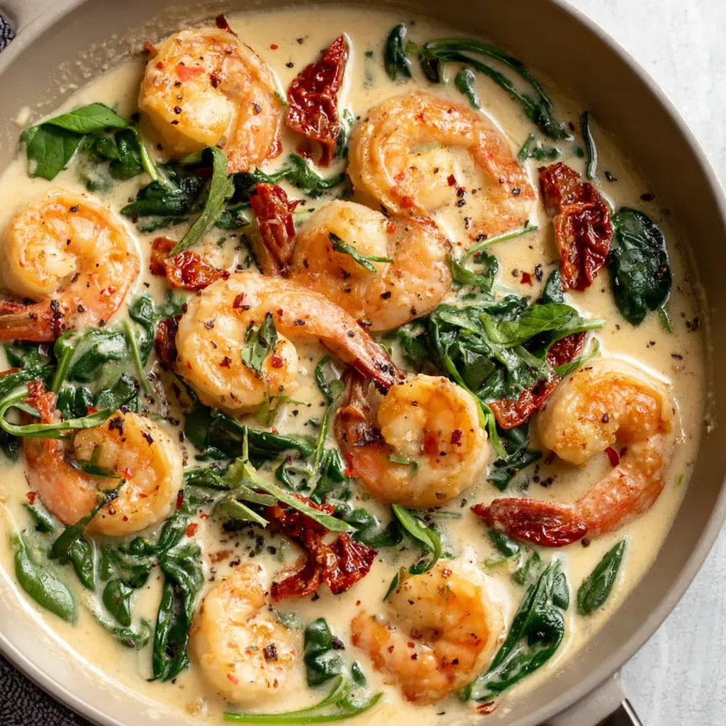 Creamy Tuscan Shrimp