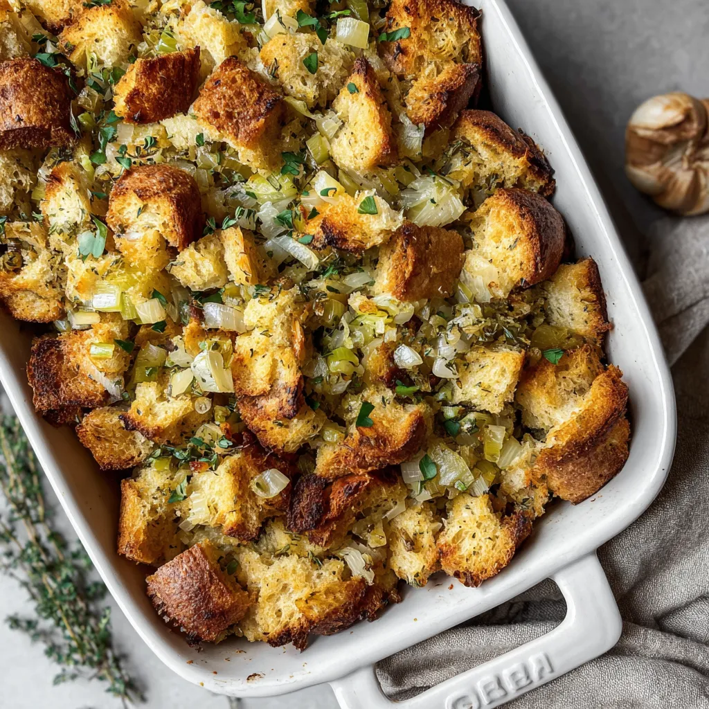 Our Favorite Buttery Herb Stuffing