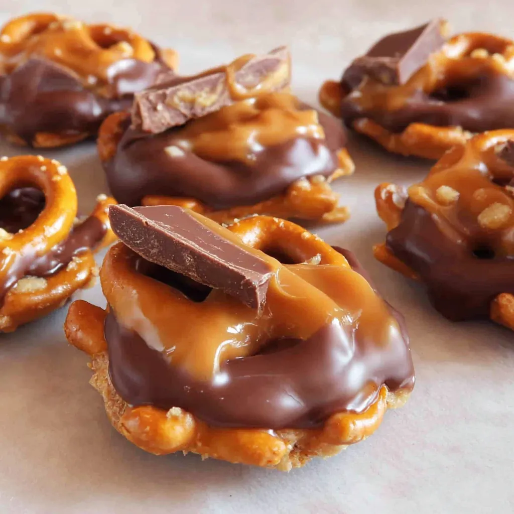 The Best Snickers Pretzel Bites