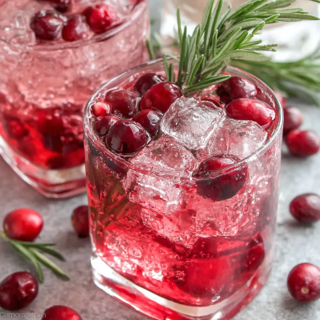 Cranberry Holiday Punch