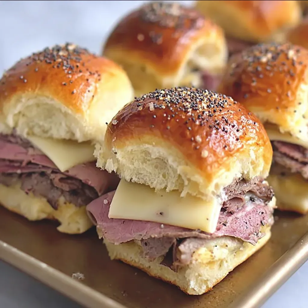 Roast Beef Sliders