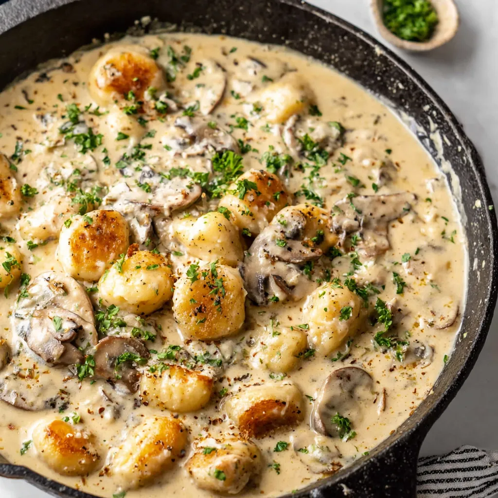 Creamy Boursin Gnocchi
