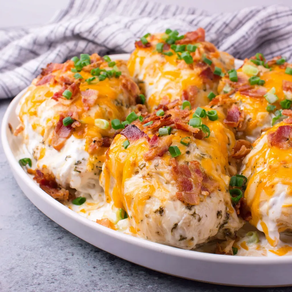 Baked Crack Chicken