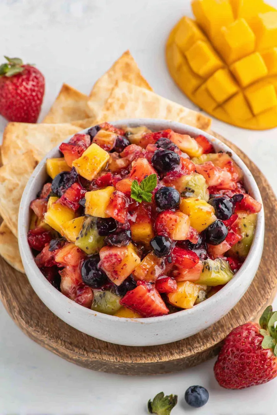 Cinnamon chips on a baking sheet