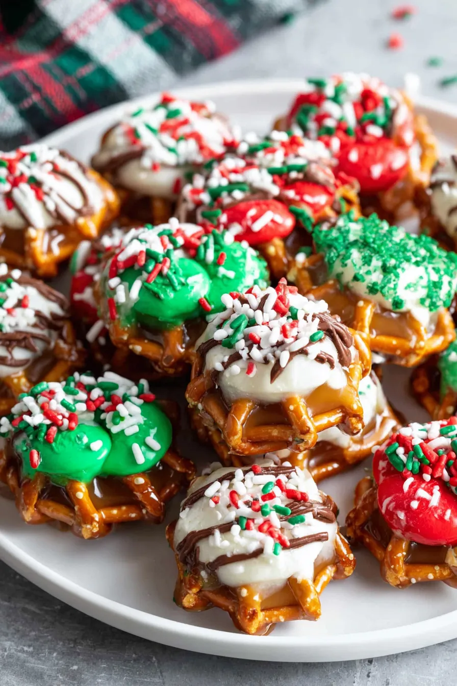 Pretzel bites on baking sheet