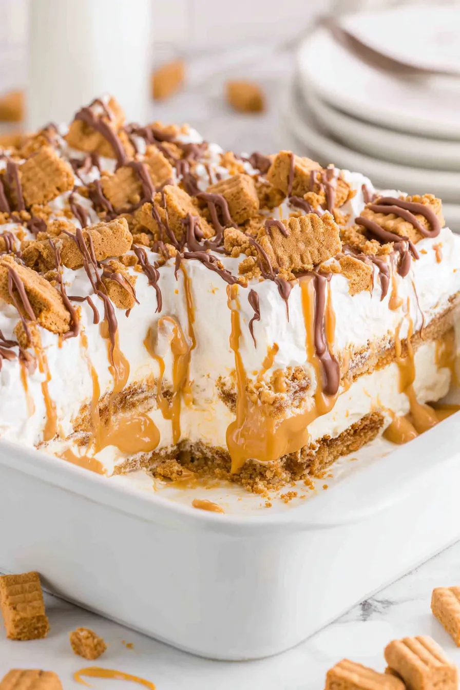 Peanut Butter Lasagna Layer View