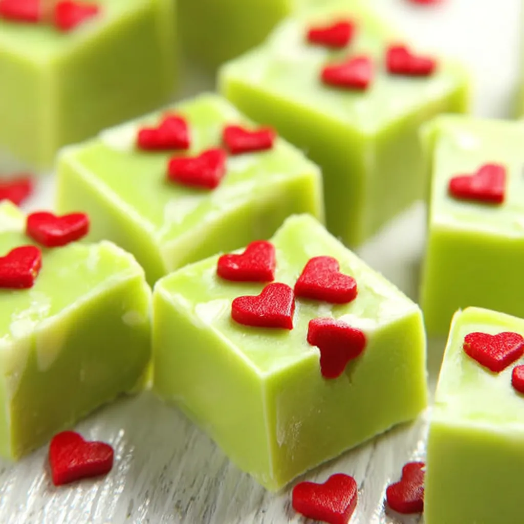 Grinch Fudge