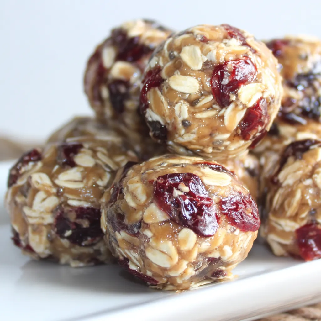 Energy bites ingredients laid out on counter