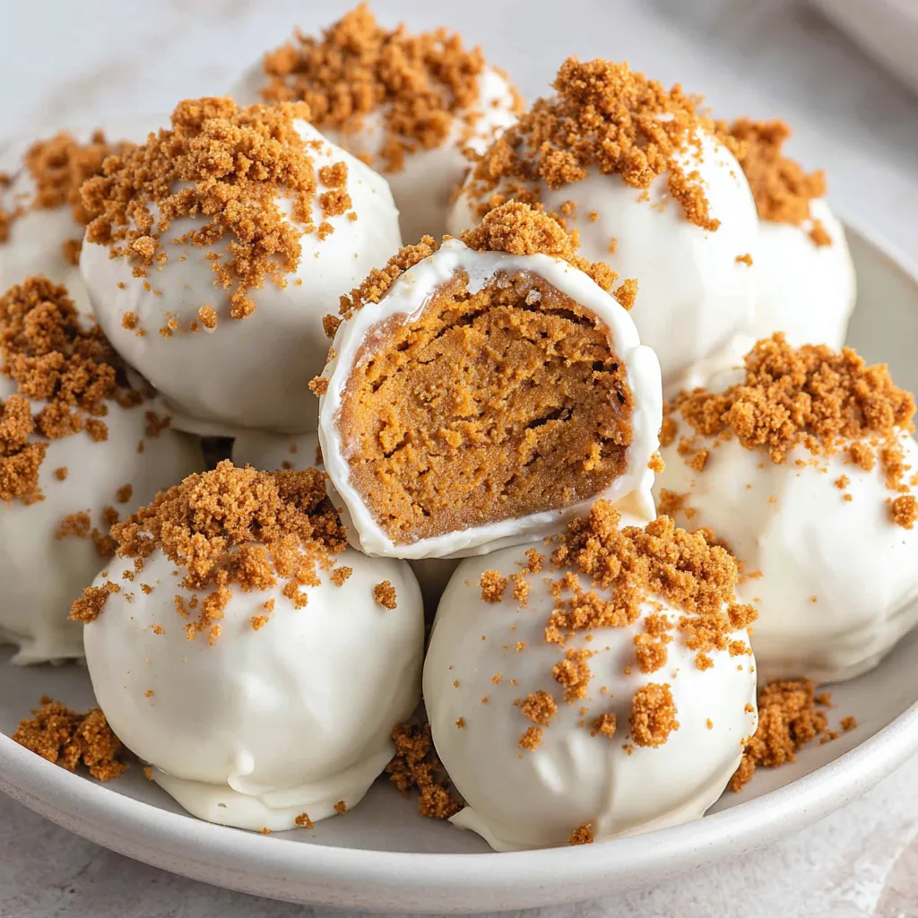 Pumpkin Truffles