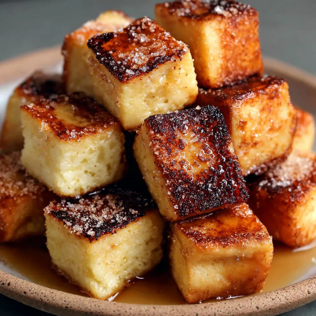 Sweet & Easy Cinnamon French Toast Bites