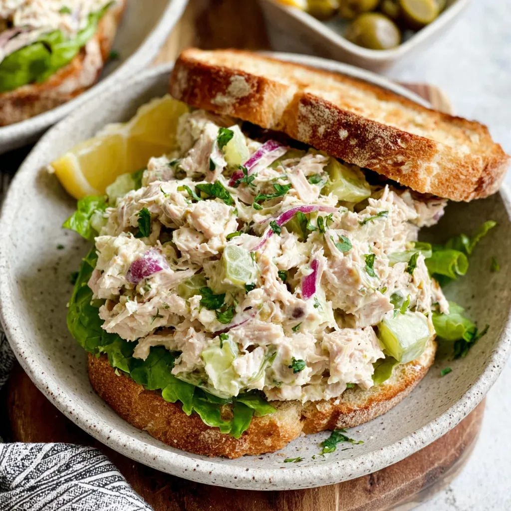 Classic Tuna Salad with Greek Yogurt