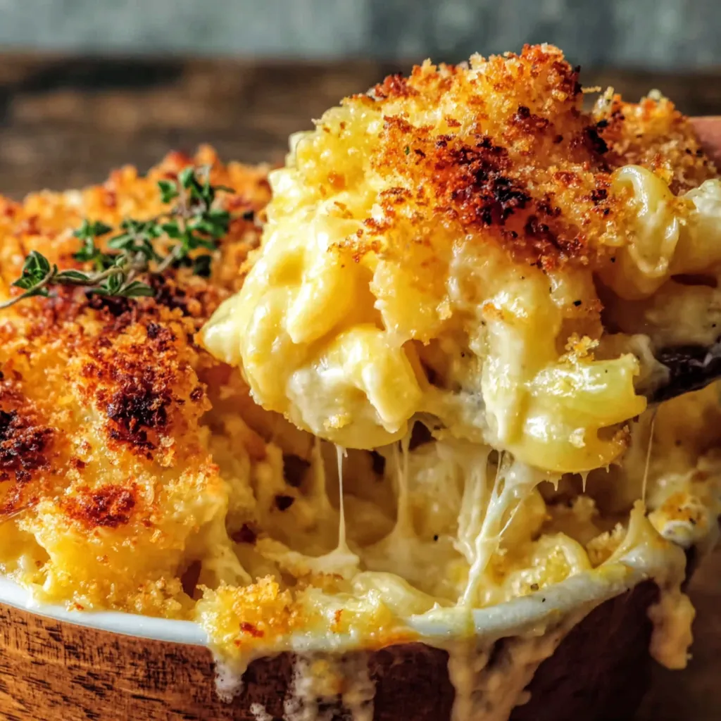 Healthy Baked Mac and Cheese