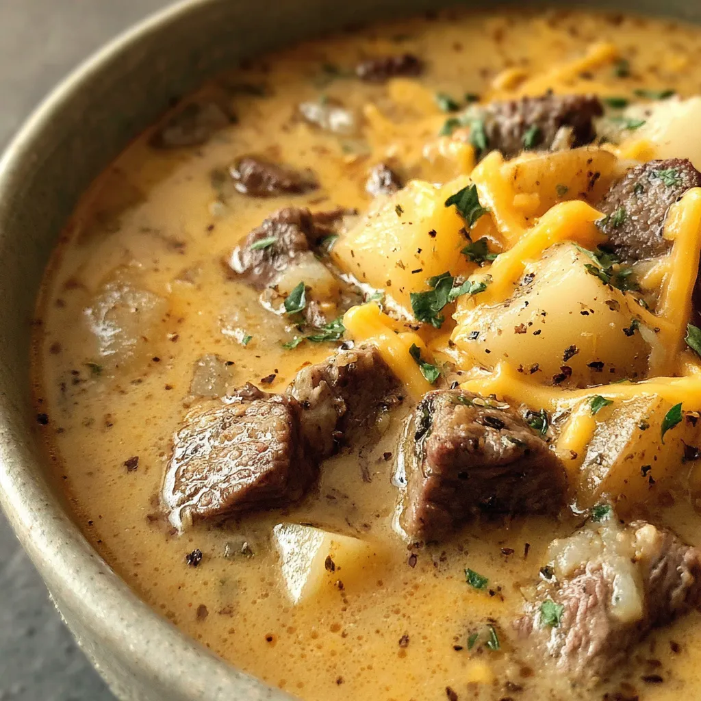 Steak and Potato Soup