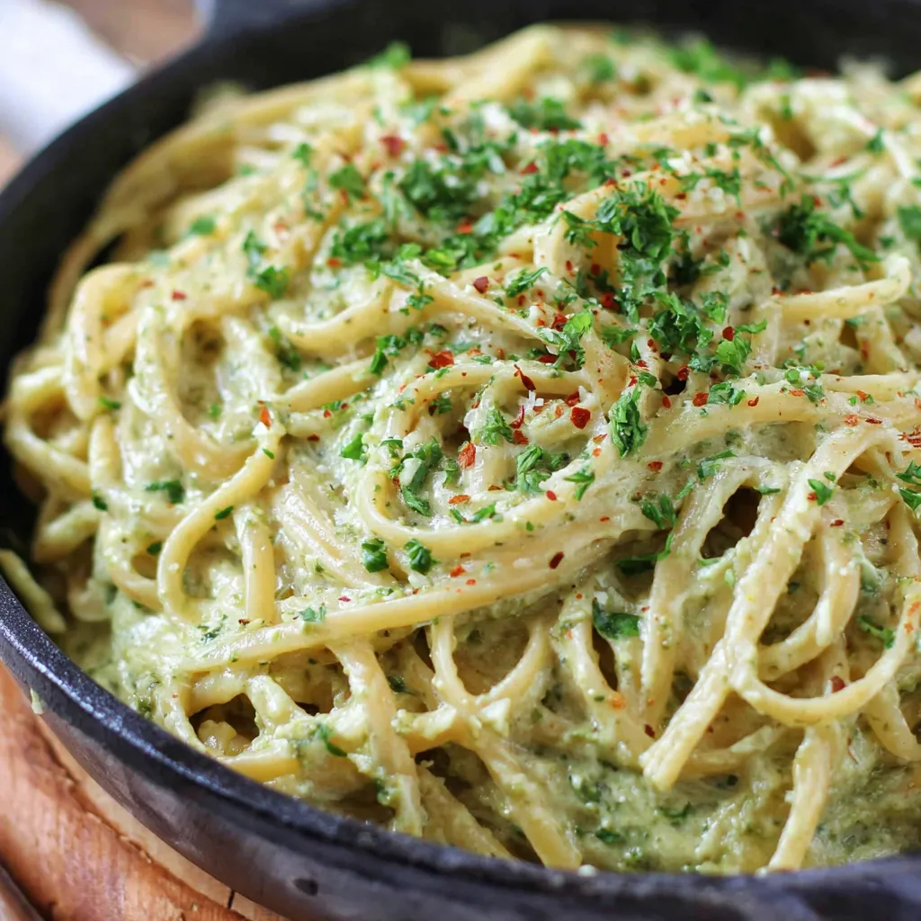 Creamy Pesto Pasta Quick