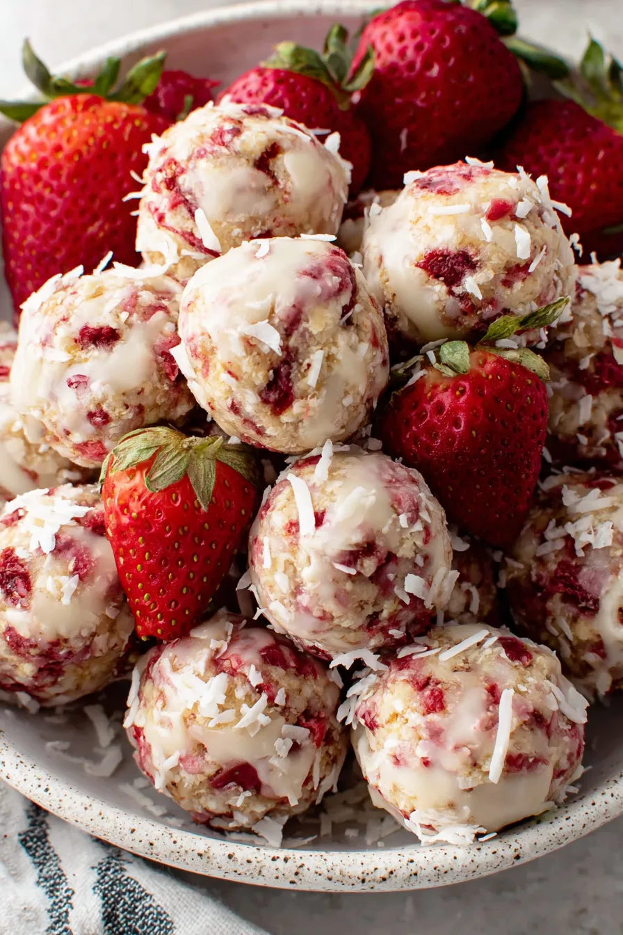 Protein balls on parchment