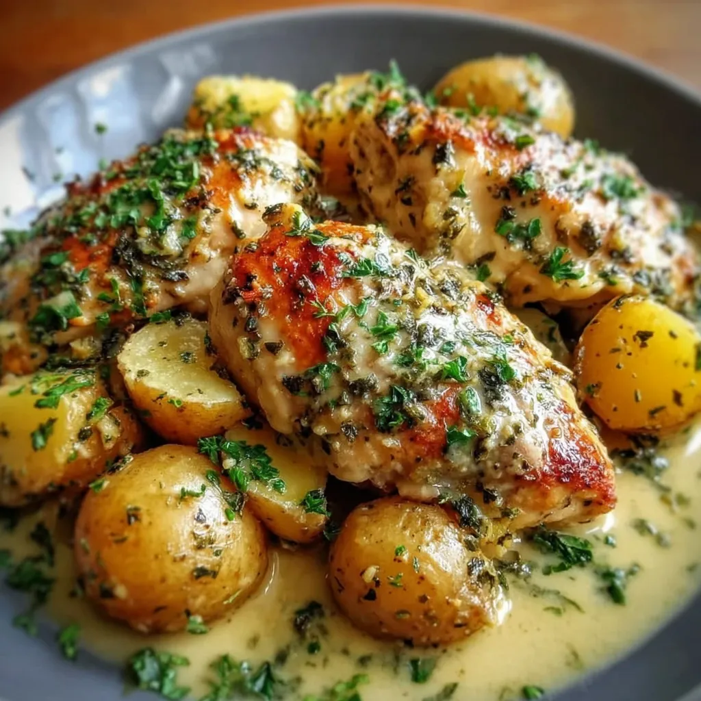 Irresistible Garlic Parmesan Crockpot Chicken