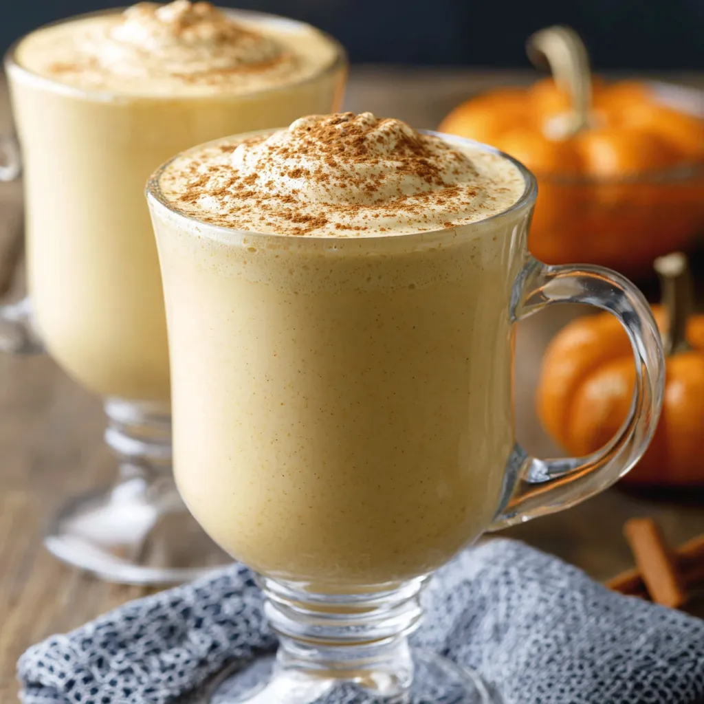 Silky Pumpkin Eggnog