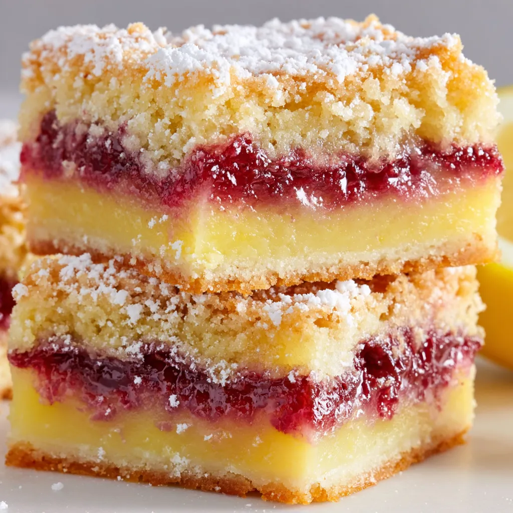 Lemon-Cranberry Bars