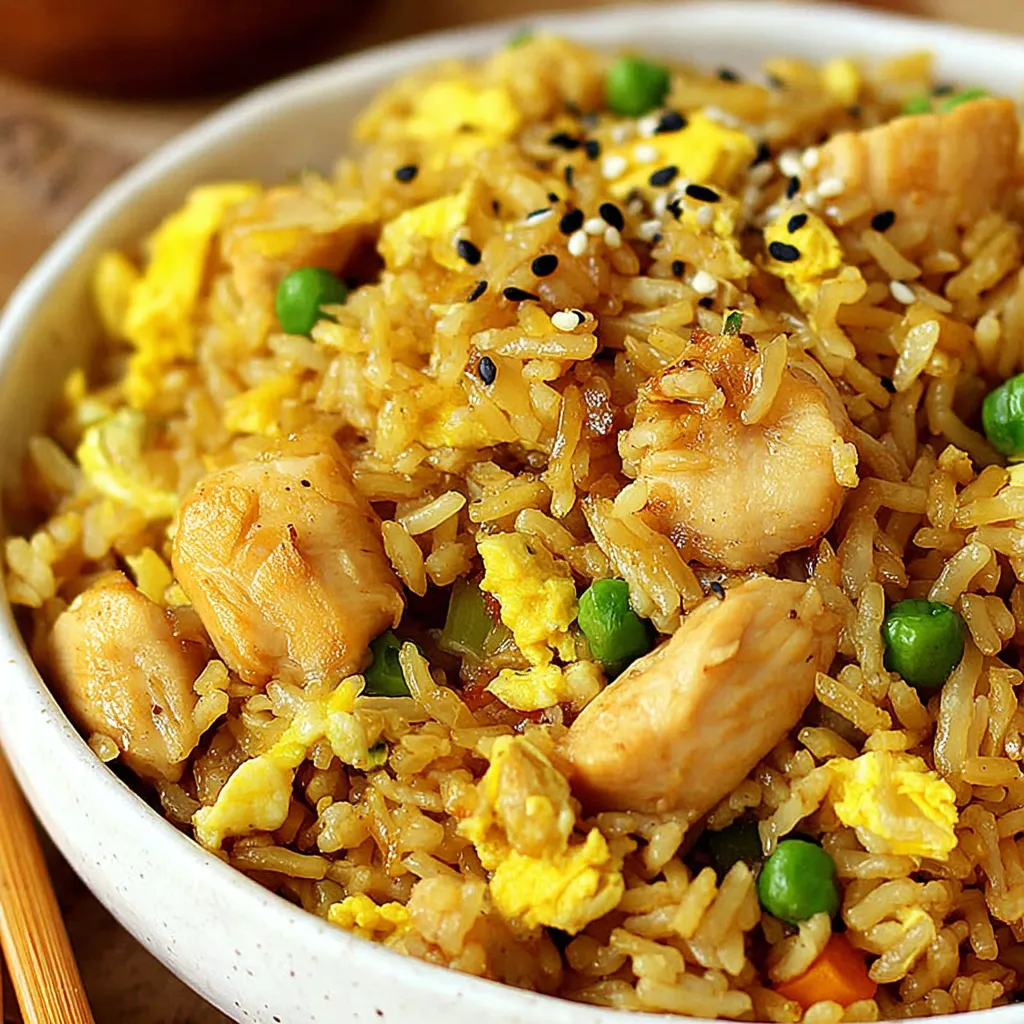 Easy Chicken Fried Rice