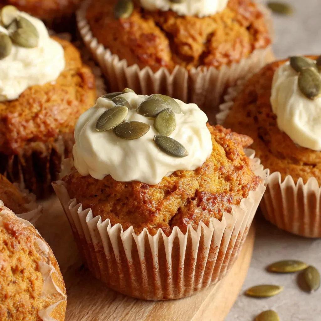 Pumpkin Cream Cheese Muffins