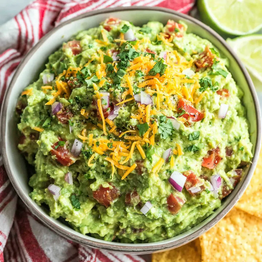 Cheesy Guacamole