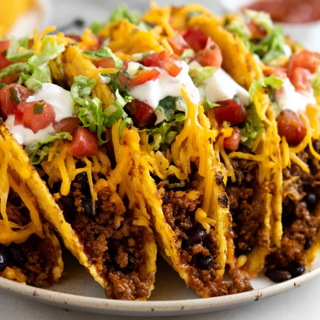 Crispy Baked Tacos