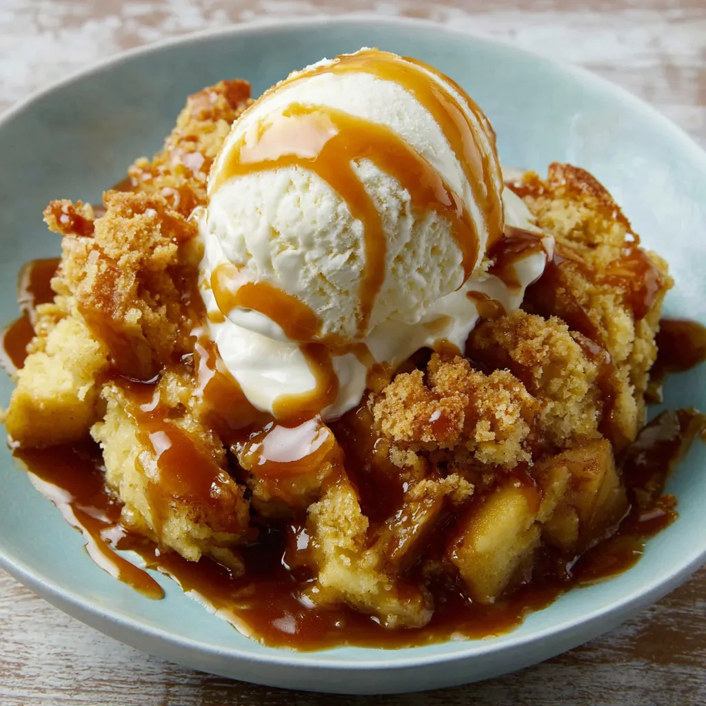 Caramel Apple Dump Cake