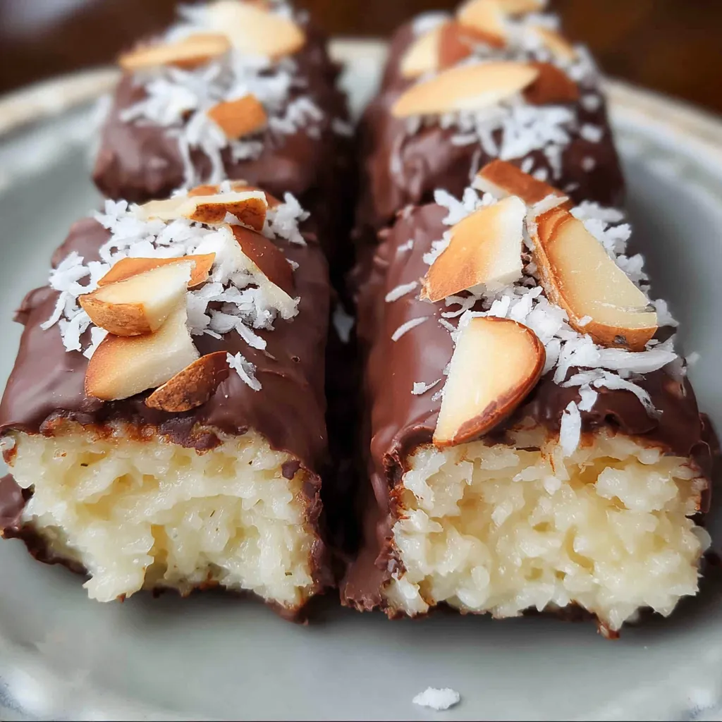 Homemade Almond Joy Bars