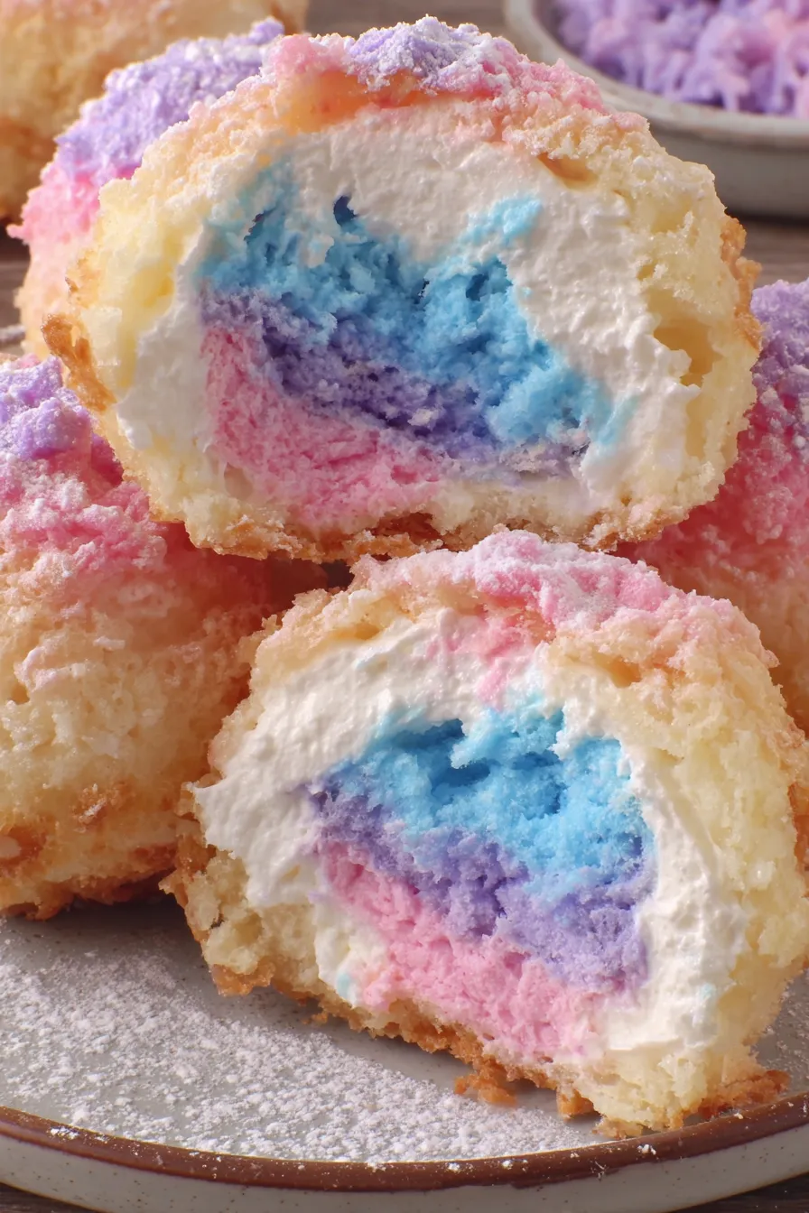 Golden fried cheesecake bombs on a paper towel