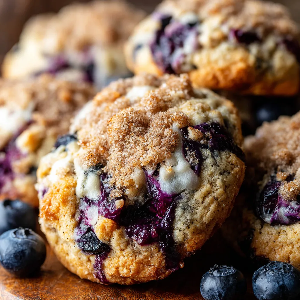 Blueberry Muffin Cookies