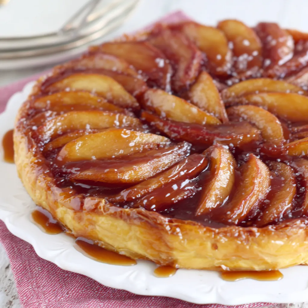 Classic Caramel Apple Tarte Tatin