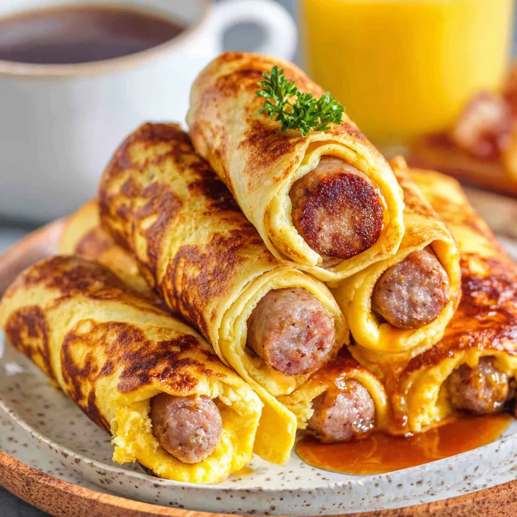 Breakfast Pigs in a Blanket
