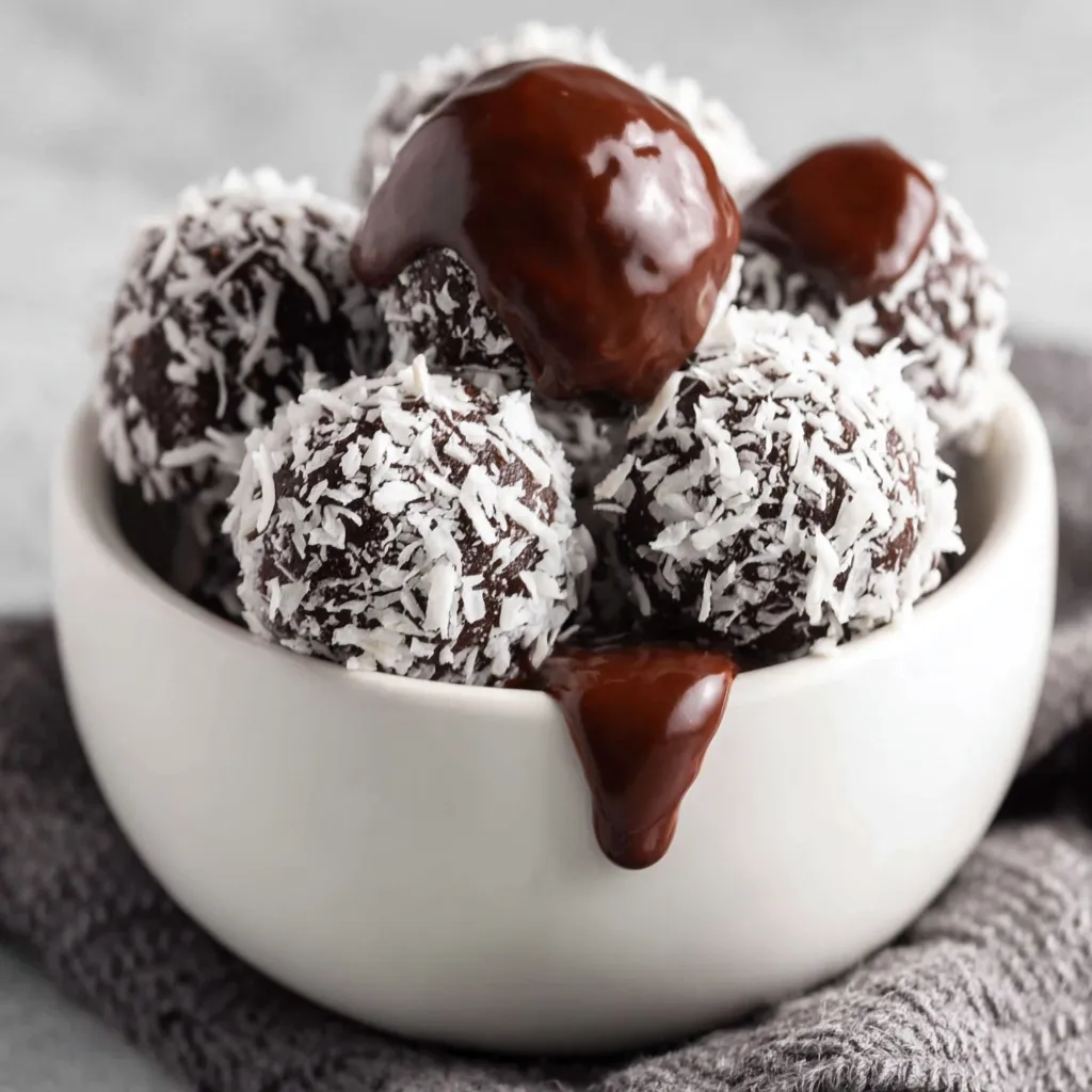 Chocolate Coconut Balls