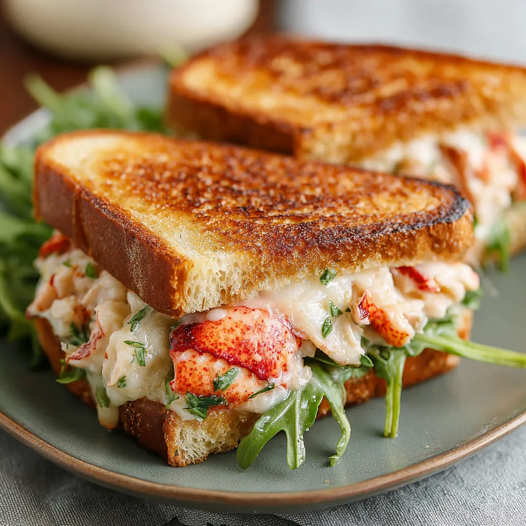 The Ultimate Lobster Grilled Cheese Sandwich