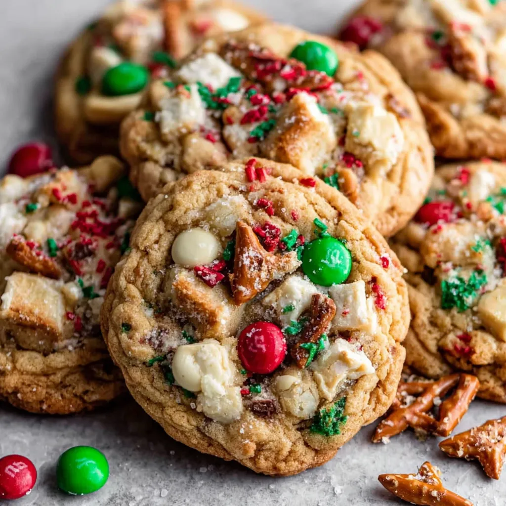 Christmas Kitchen Sink Cookies