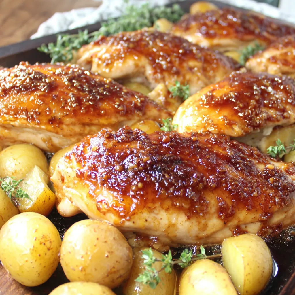 Sheet Pan Chicken and Potatoes