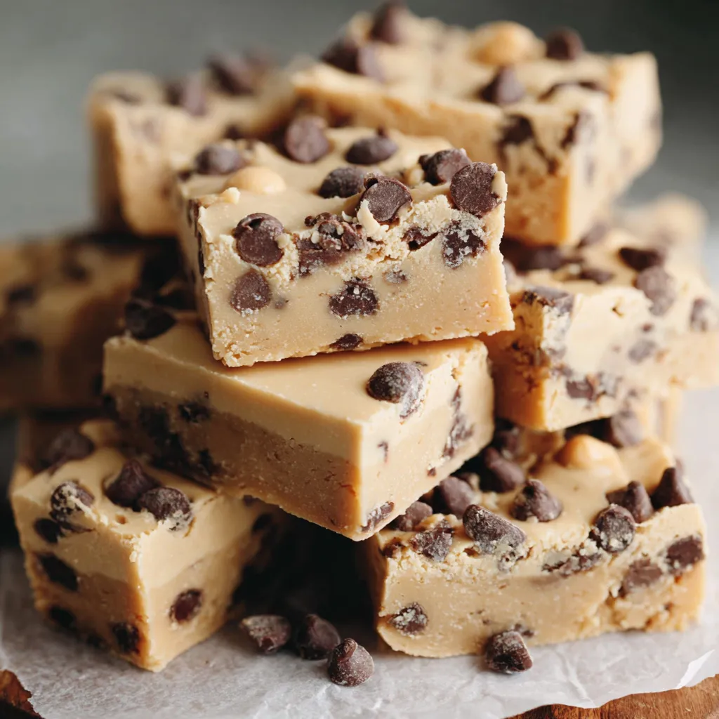 Chocolate Chip Cookie Dough Bars