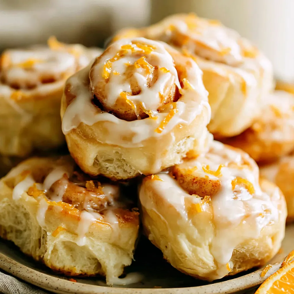 Soft Orange Rolls