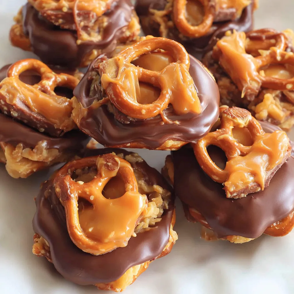 The Best Snickers Pretzel Bites