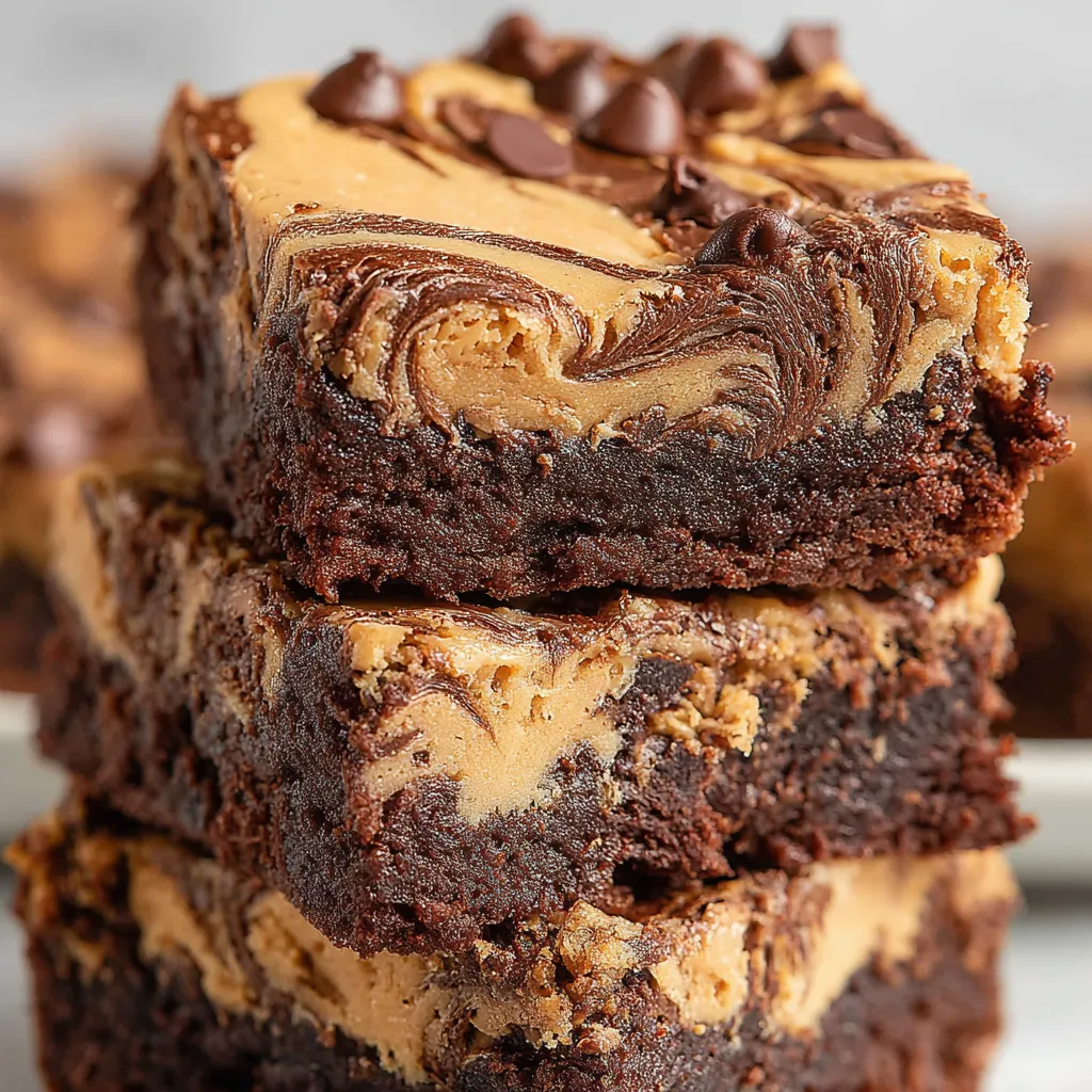 Peanut Butter Brownies