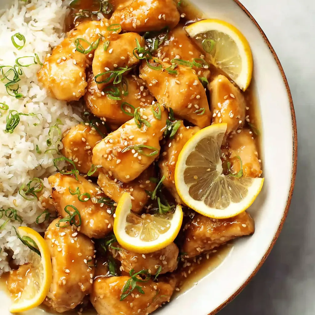 Lemon Chicken (Chinese Style)
