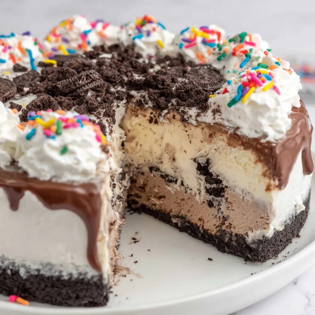 Copycat Dairy Queen Ice Cream Cake