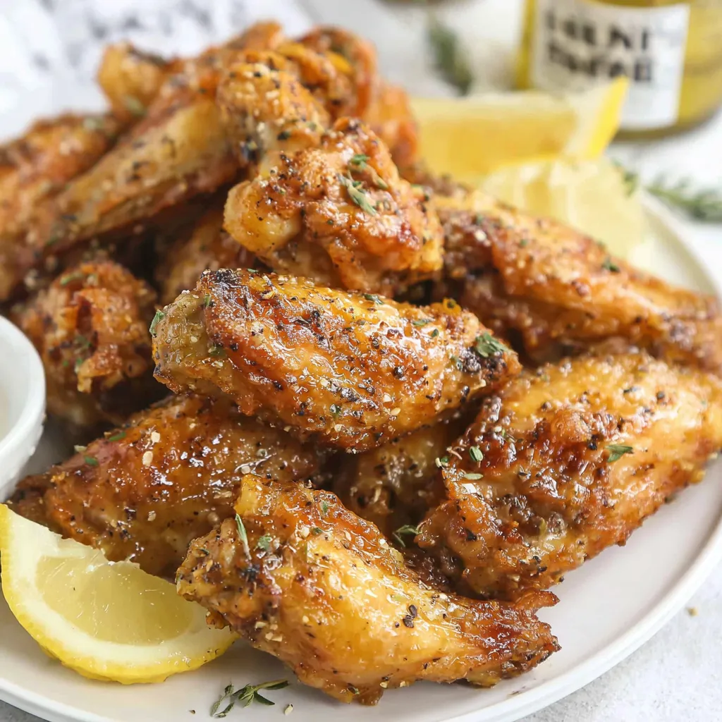 Crispy Lemon-Pepper Wings