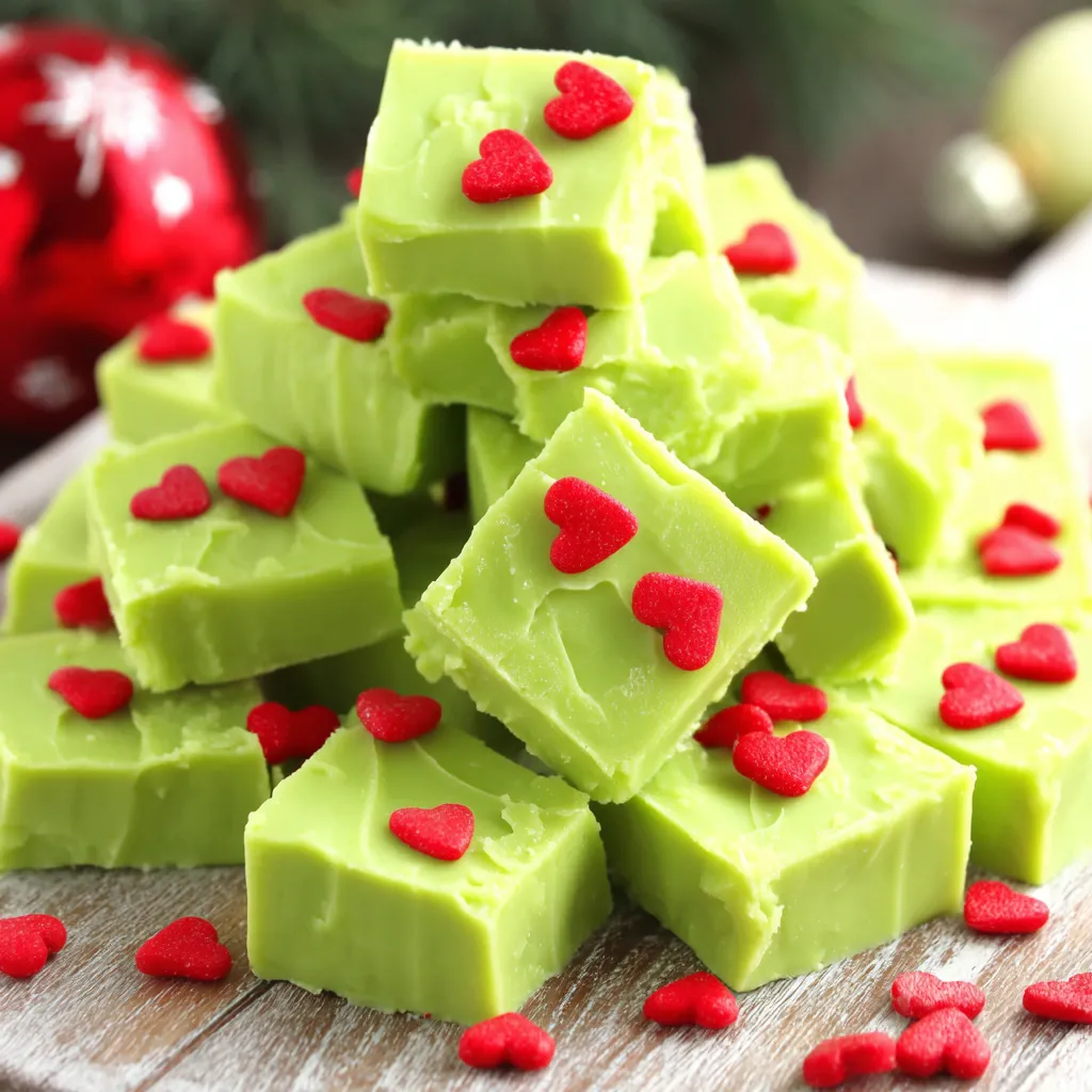 Grinch Fudge