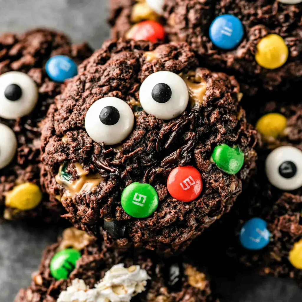 Chocolate Monster Cookies