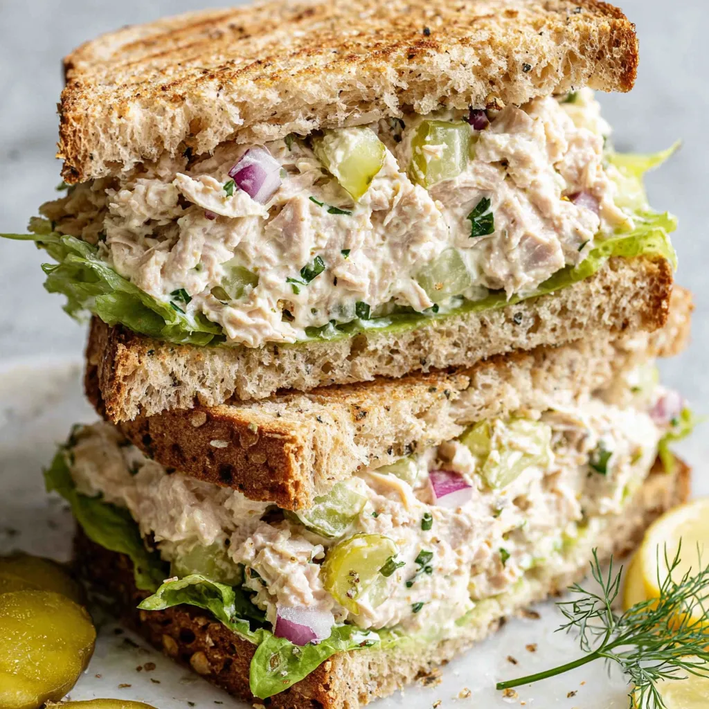 Classic Tuna Salad with Greek Yogurt