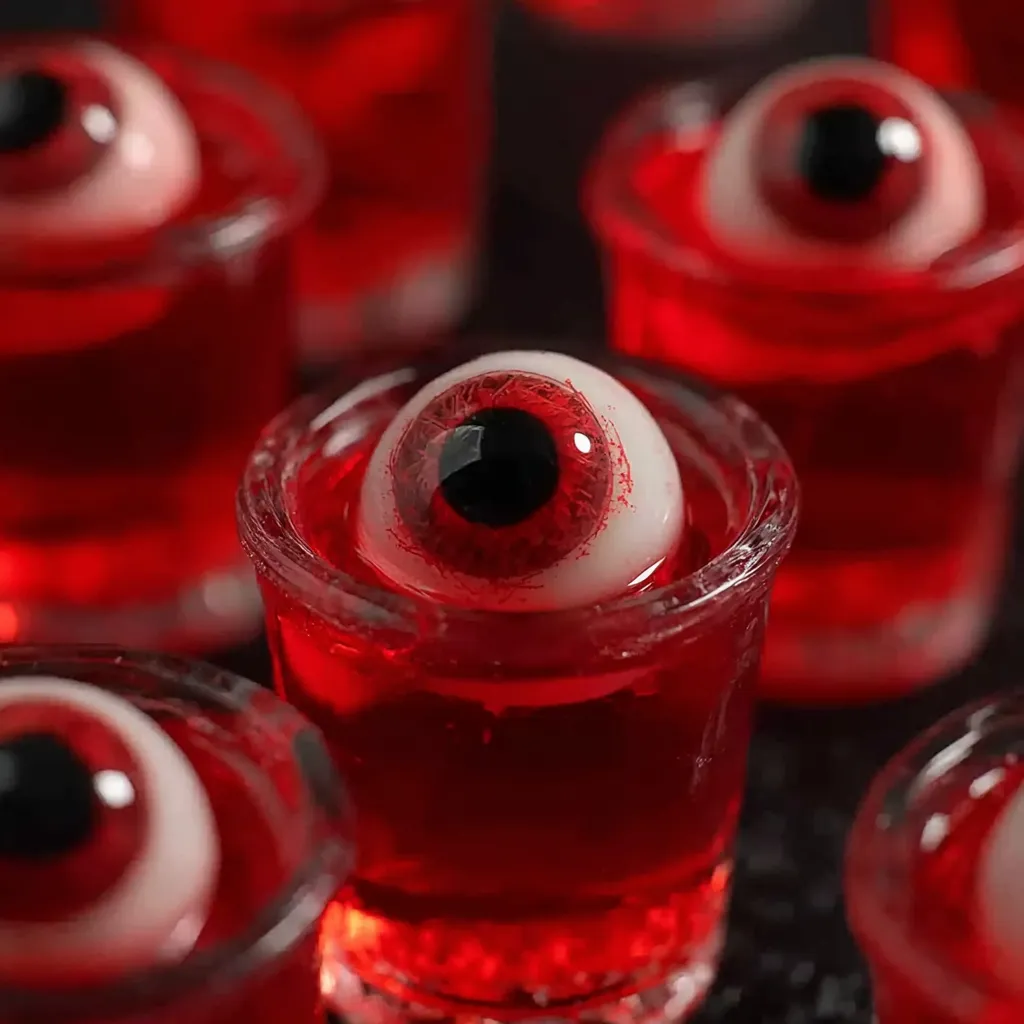 Halloween Eyeball Jello Shots