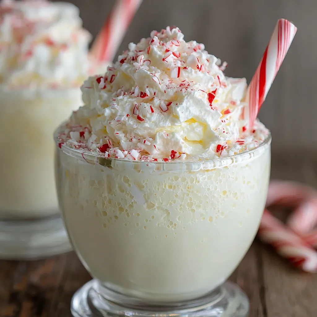 Festive Peppermint Christmas Float