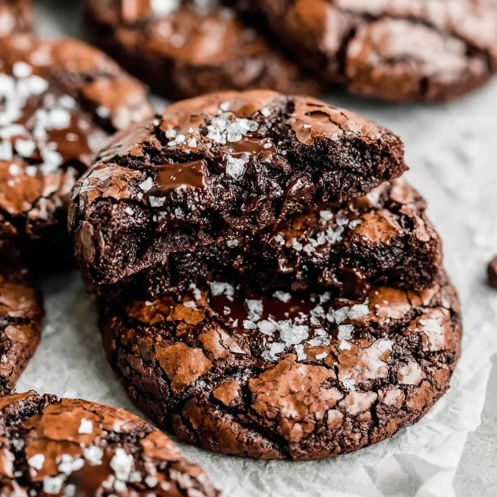 Fudgy Chewy Browkies (Brookies)